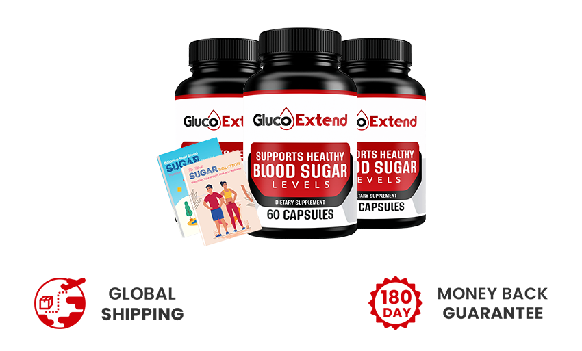 3 Bottles of GlucoExtend