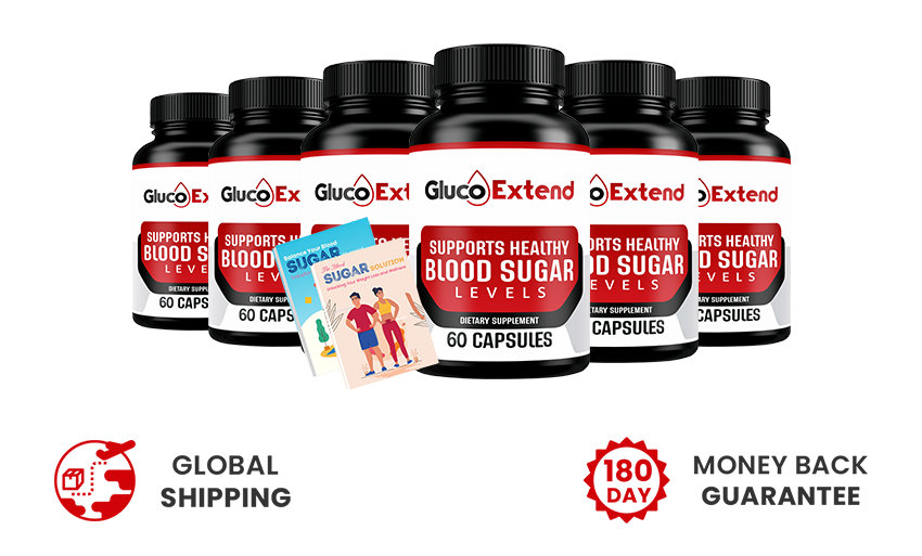 6 Bottles of GlucoExtend